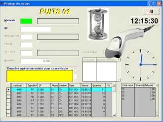 Logiciel de gestion des temps avec code barre - Devis sur Techni-Contact.com - 1