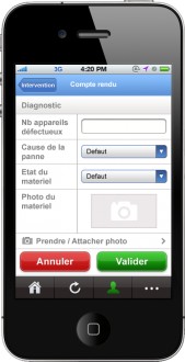 Logiciel de gestion interventions sur iphone - Devis sur Techni-Contact.com - 2