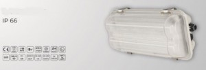 Luminaire LED étanche en plastique polycarbonate - Devis sur Techni-Contact.com - 1