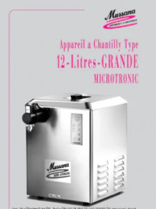 Machine à chantilly 12 litres - Devis sur Techni-Contact.com - 2