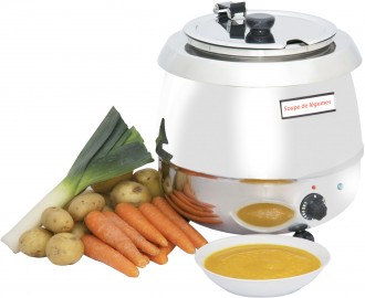 Marmite à soupe inox 9 L - Devis sur Techni-Contact.com - 1