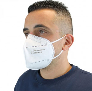 Masque de protection FFP2 Blanc - Devis sur Techni-Contact.com - 1