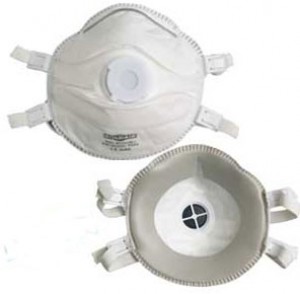 Masque respiratoire FFP3D classique avec valve et dolomie - Devis sur Techni-Contact.com - 1