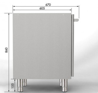 Meuble bas 2 portes inox - Devis sur Techni-Contact.com - 2