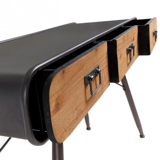 Meuble console de style industriel vintage - Devis sur Techni-Contact.com - 3