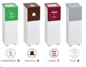 Meuble de tri 55 litres  - Devis sur Techni-Contact.com - 2