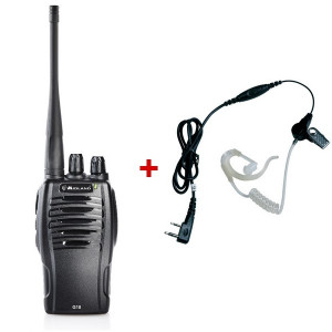 Midland G10 + Kit bodyguard écouteur transparent - Talkie Walkie sans Licence - Devis sur Techni-Contact.com - 1