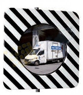 Miroir de circulation réglementaire routière - Devis sur Techni-Contact.com - 2