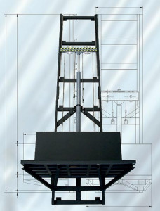 Monte charges industriel hydraulique 5000 kg - Devis sur Techni-Contact.com - 1