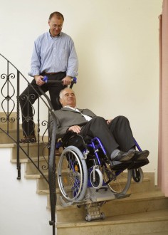 Monte-escaliers à fauteuil roulant intégré - Devis sur Techni-Contact.com - 3