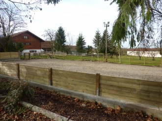 Mur de clôture en bois - Devis sur Techni-Contact.com - 1