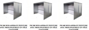 MUR FILTRANT AVEC PROLONGEMENT PM 400 - Devis sur Techni-Contact.com - 2