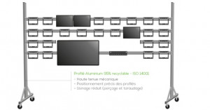 Mur d'écran sur mesure - Devis sur Techni-Contact.com - 1