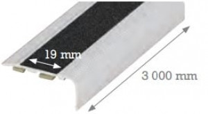 Nez de marche en aluminium avec bande antidérapante - Devis sur Techni-Contact.com - 3