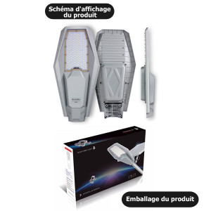 Lampadaire Solaire complet de 100W a 400W avec mât de 3m à 5m - Devis sur Techni-Contact.com - 7