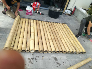 Palissade verticale en bambou - Devis sur Techni-Contact.com - 2