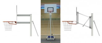 Panier de basket mobile d'entraînement - Devis sur Techni-Contact.com - 2