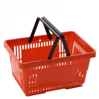 Panier de magasin 22 litres 2 anses - Devis sur Techni-Contact.com - 1