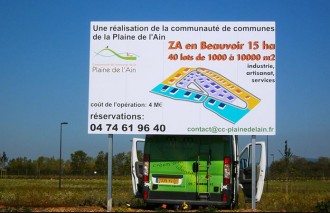 Panneau de chantier 4x3 - Devis sur Techni-Contact.com - 1