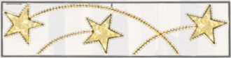 Panneau lumineux motif étoile filante - Devis sur Techni-Contact.com - 2