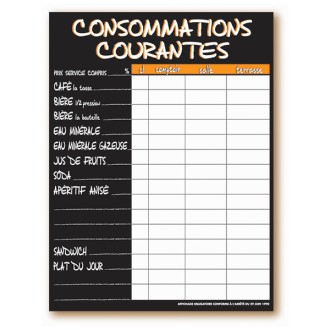 Panneau prix de consommations courantes - Devis sur Techni-Contact.com - 3