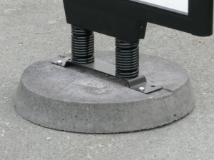 Panneau prix station service pied béton  - Devis sur Techni-Contact.com - 3