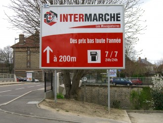 Panneau publicitaire portatif - Devis sur Techni-Contact.com - 1