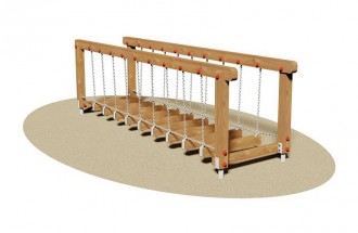 Passerelle de jeu en bois - Devis sur Techni-Contact.com - 1