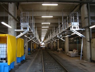 Passerelle suspendue accès toiture de train - Devis sur Techni-Contact.com - 1