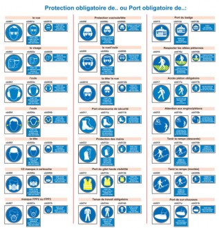 Pictogramme d'obligation - Devis sur Techni-Contact.com - 1