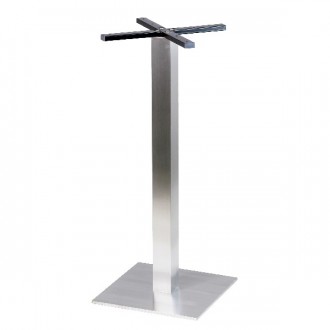 Pied de table en inox base carrée - Devis sur Techni-Contact.com - 1