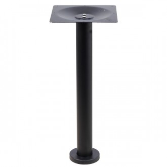 Pied de table fixe noir - Devis sur Techni-Contact.com - 1