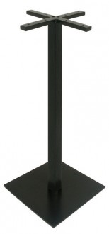 Pied de table haute en acier noir - Devis sur Techni-Contact.com - 1
