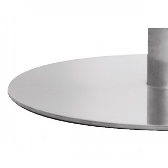 Piètement de table de restaurant en inox brossé - Devis sur Techni-Contact.com - 4