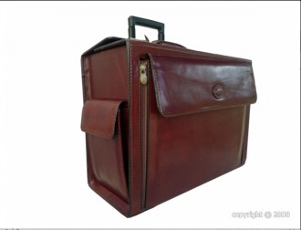 Pilot case en cuir coloris fauve - Devis sur Techni-Contact.com - 1