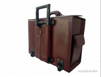 Pilot case en cuir coloris fauve - Devis sur Techni-Contact.com - 3