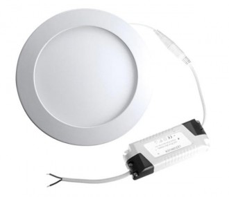 Plafonnier LED extra plat rond 12 Watts - Devis sur Techni-Contact.com - 2