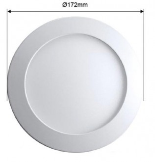 Plafonnier LED extra plat rond 12 Watts - Devis sur Techni-Contact.com - 3