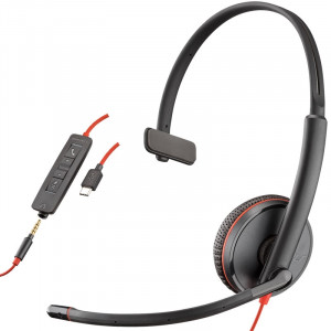 Plantronics Blackwire 3215 USB-C -Casque pour téléphone mobile - Devis sur Techni-Contact.com - 1