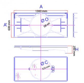 Plaque de recouvrement articulée C 250 - Devis sur Techni-Contact.com - 2