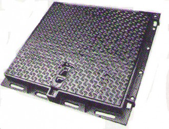 Plaque de recouvrement carrée D 400 - Devis sur Techni-Contact.com - 1