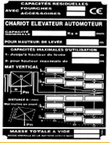 Plaque industriel signaletique - Devis sur Techni-Contact.com - 1