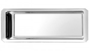 Plat vitrine pans coupé 42x18x3 cm - Devis sur Techni-Contact.com - 1