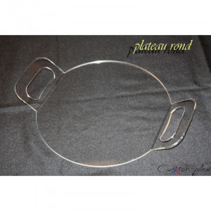 Plateau rond en plexiglas - Devis sur Techni-Contact.com - 1