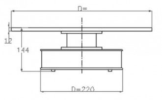 Plateau rotatif de taille moyenne - Devis sur Techni-Contact.com - 2