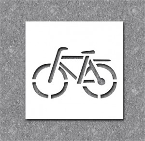Pochoir vélo pour marquage - Devis sur Techni-Contact.com - 1