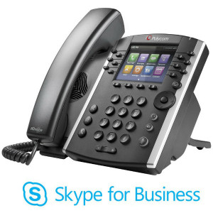 Polycom VVX 411 MS Skype for Business - Telephone VoIP - Devis sur Techni-Contact.com - 1