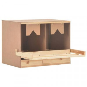 Pondoir 2 compartiments en bois - Devis sur Techni-Contact.com - 2