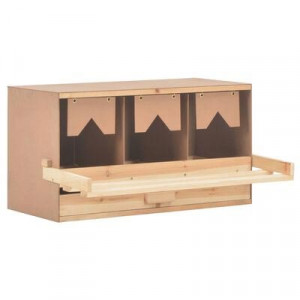 Pondoir 3 compartiments en bois - Devis sur Techni-Contact.com - 2