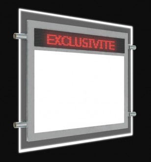 Porte affiche LED dynamique électronique - Devis sur Techni-Contact.com - 2